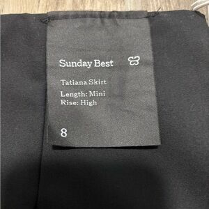 Sunday Best Elegant Black Skirt